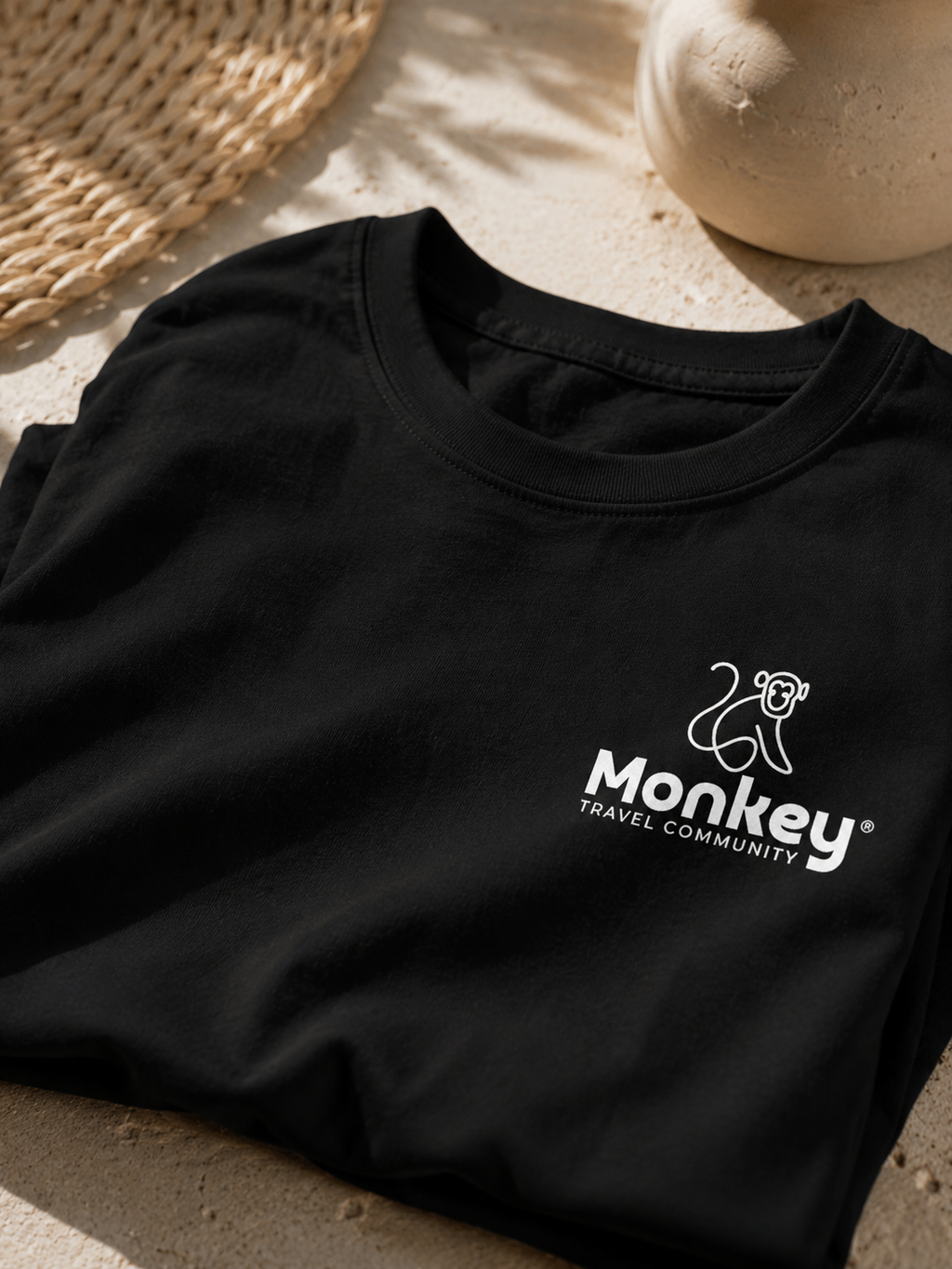 Le tee officiel Monkey — Noir
