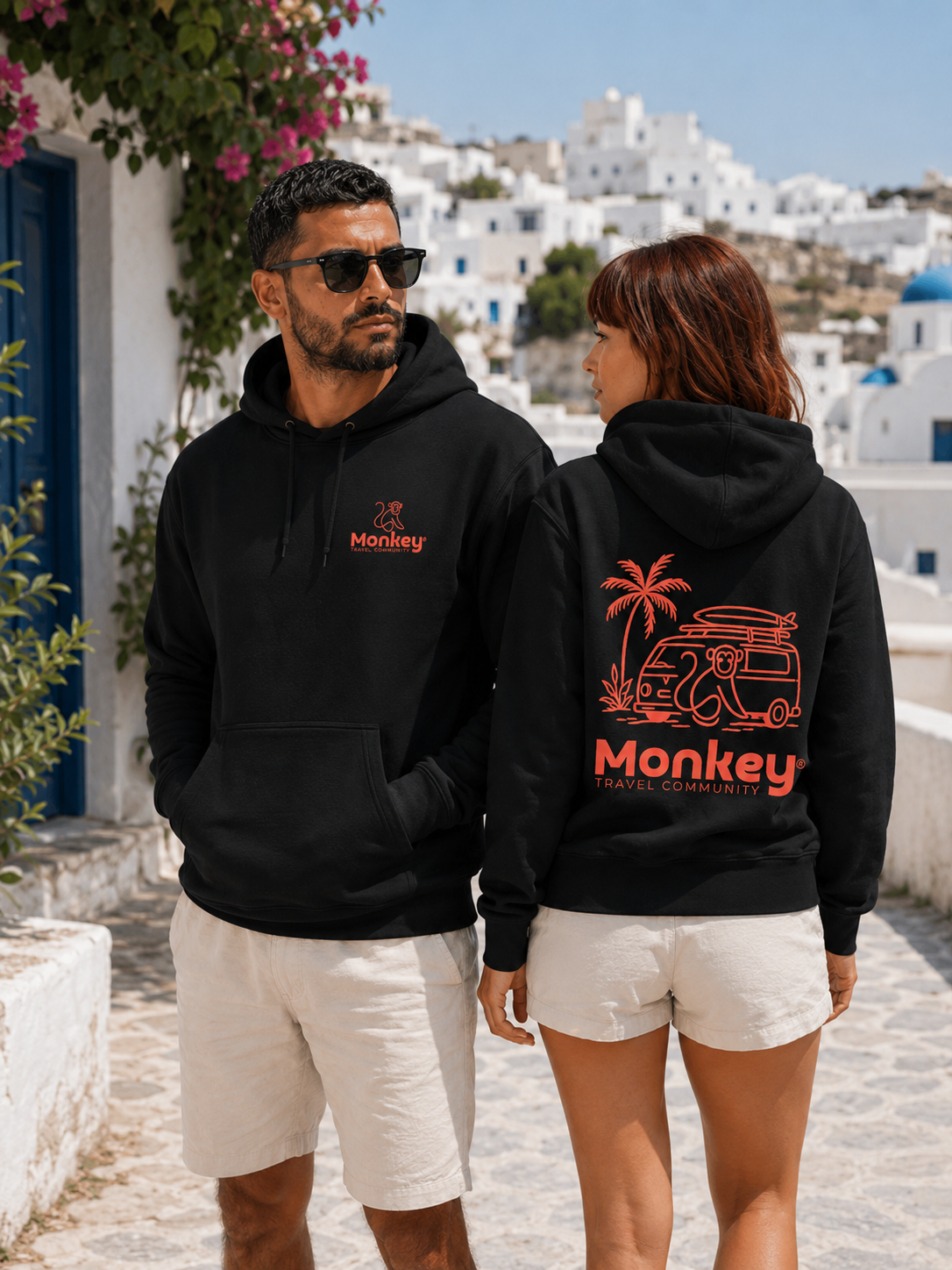 Le hoodie officiel Monkey — Noir