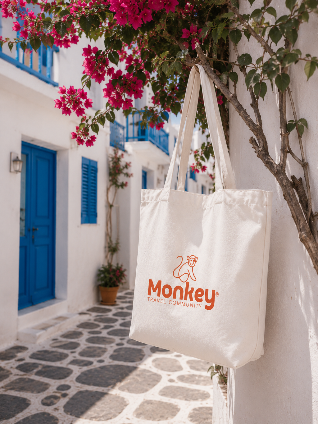 Tote bag Monkey