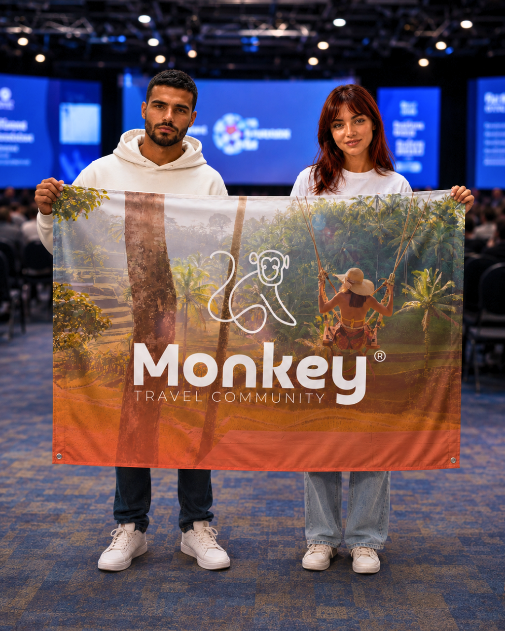 Le drapeau officiel Monkey